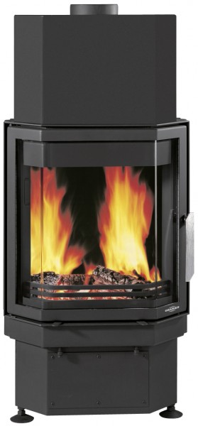 termocaminetto, termostufa, termocamino Oranier Idroterm 1500 E, produce acqua calda sanitaria e riscalda ambiente; fa risparmiare soldi